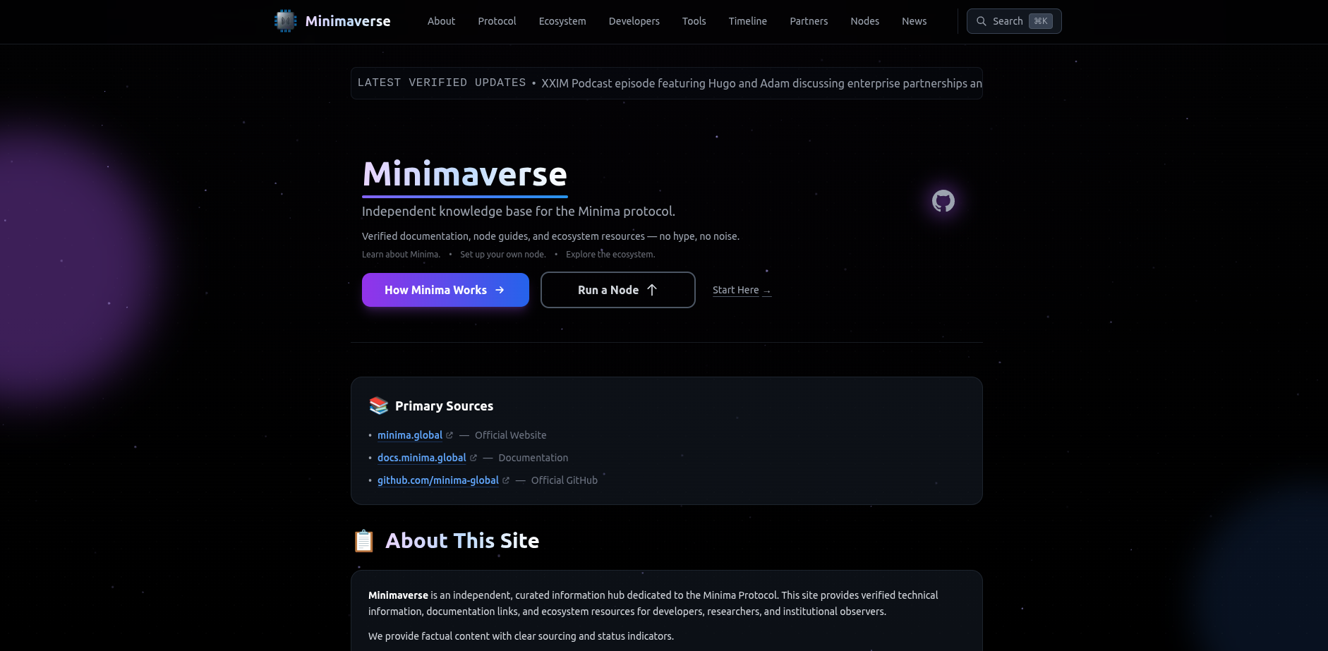 Minimaverse preview
