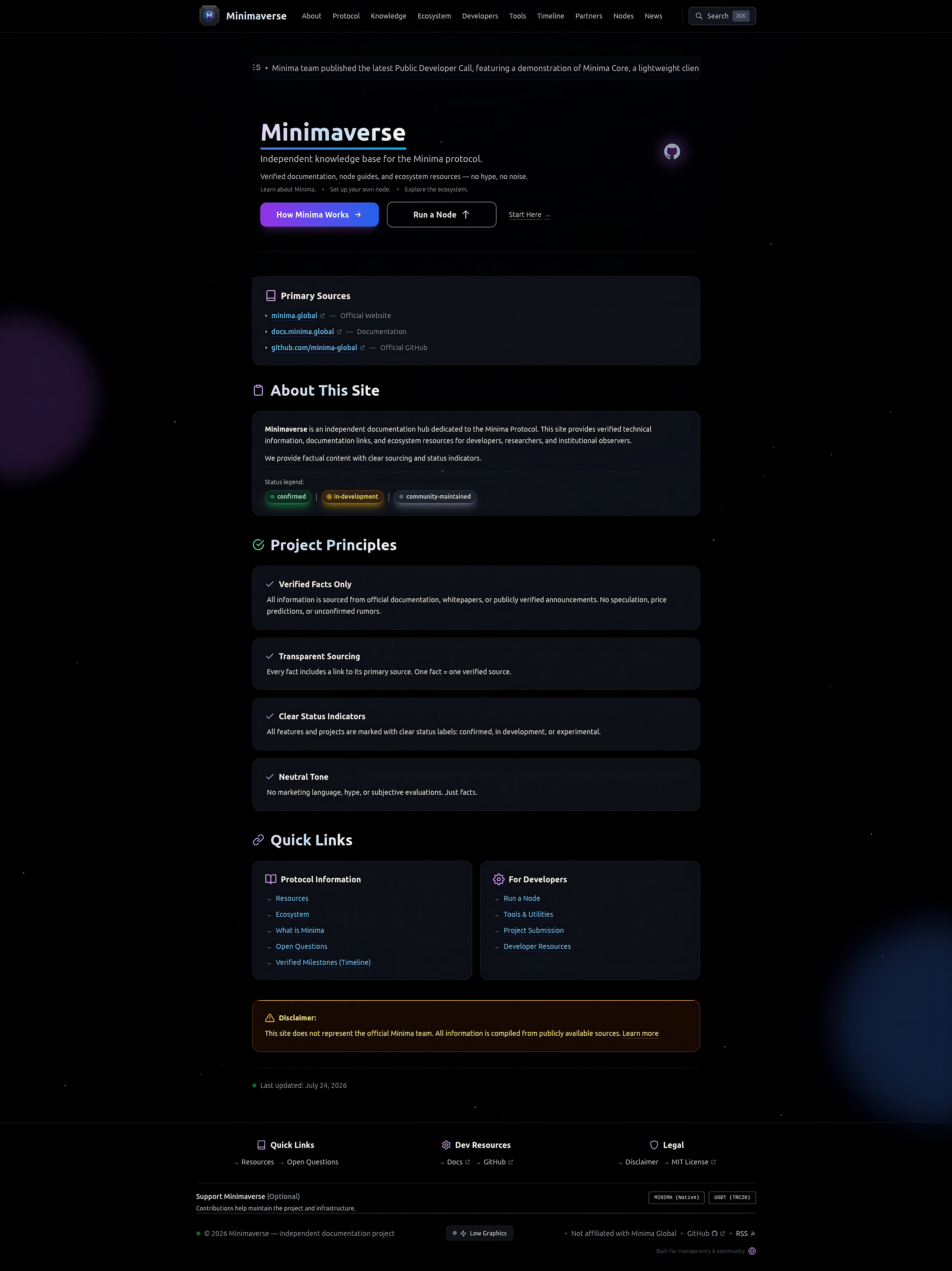 Minimaverse preview